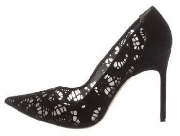 Manolo Blahnik Laser Cut BB Pumps